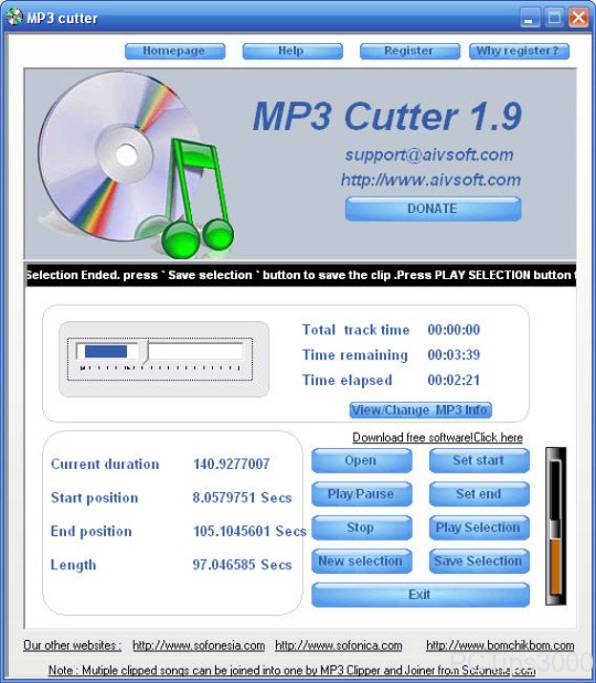 free mp3 cutter software download for windows 7