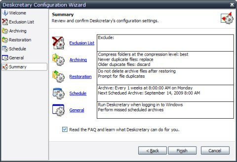 Deskcretary Clean Windows Desktop III