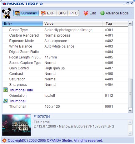 EXIF Viewer For All II