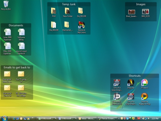 Organize Your Desktop Icons With Fences