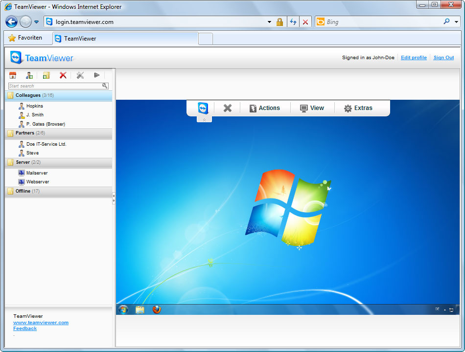 remote desktop teamviewer free download