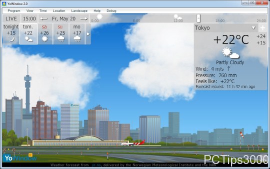 freeware desktop weather