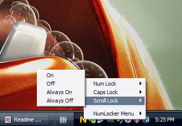 Disable Keys NumLocker