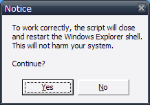 Disable Windows XP Desktop Icons