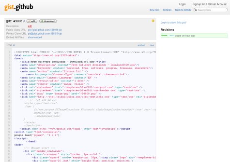 Online Code Editor With Snippets